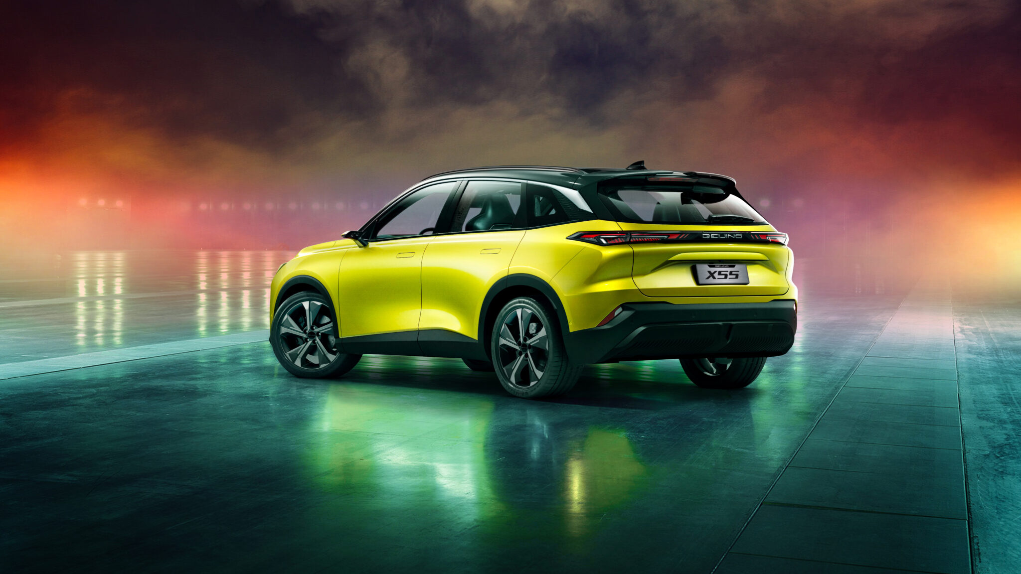 INION Scheibenwischer Für BAIC X55 - 600mm + 400mm Aero Wischerblätter